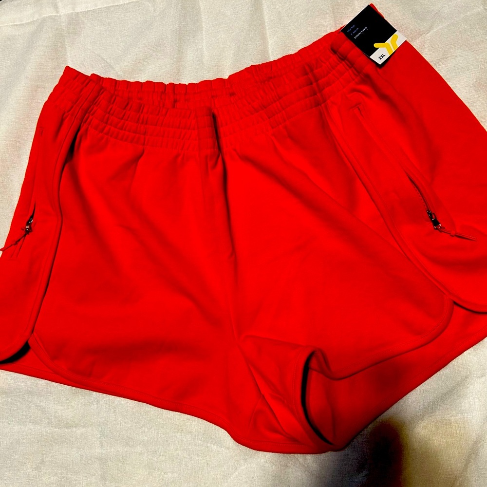 Red Women's Old Navy Fleece Athletic Shorts